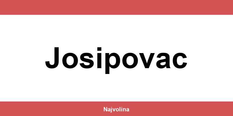 NTL Josipovac – radno vrijeme