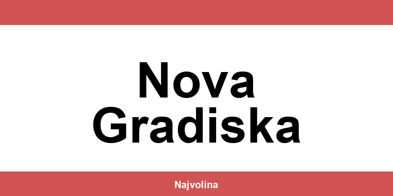 NTL Nova Gradiska – radno vrijeme